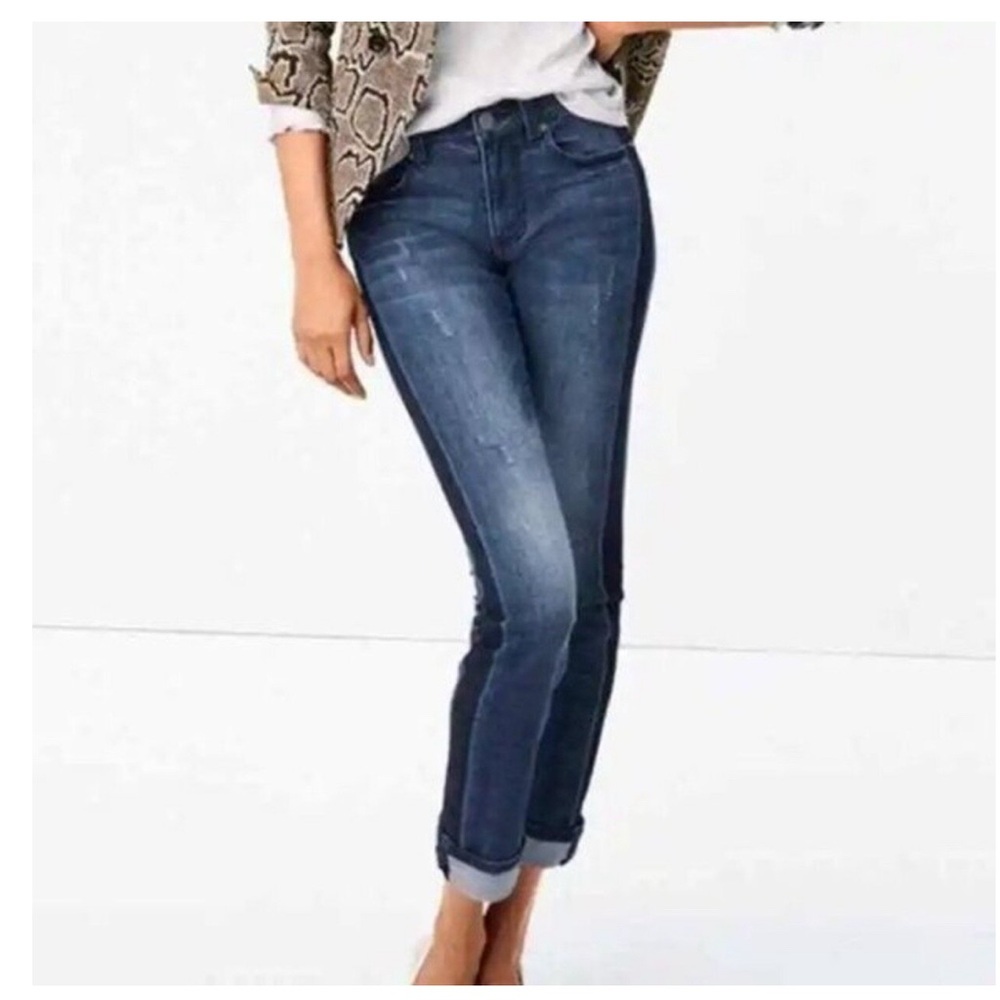 Cabi Tuxedo High Straight Jean - Size 12 - VGUC